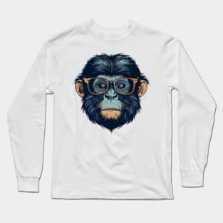 Marmoset Manifesto: The Sardonic Spectacle Long Sleeve T-Shirt